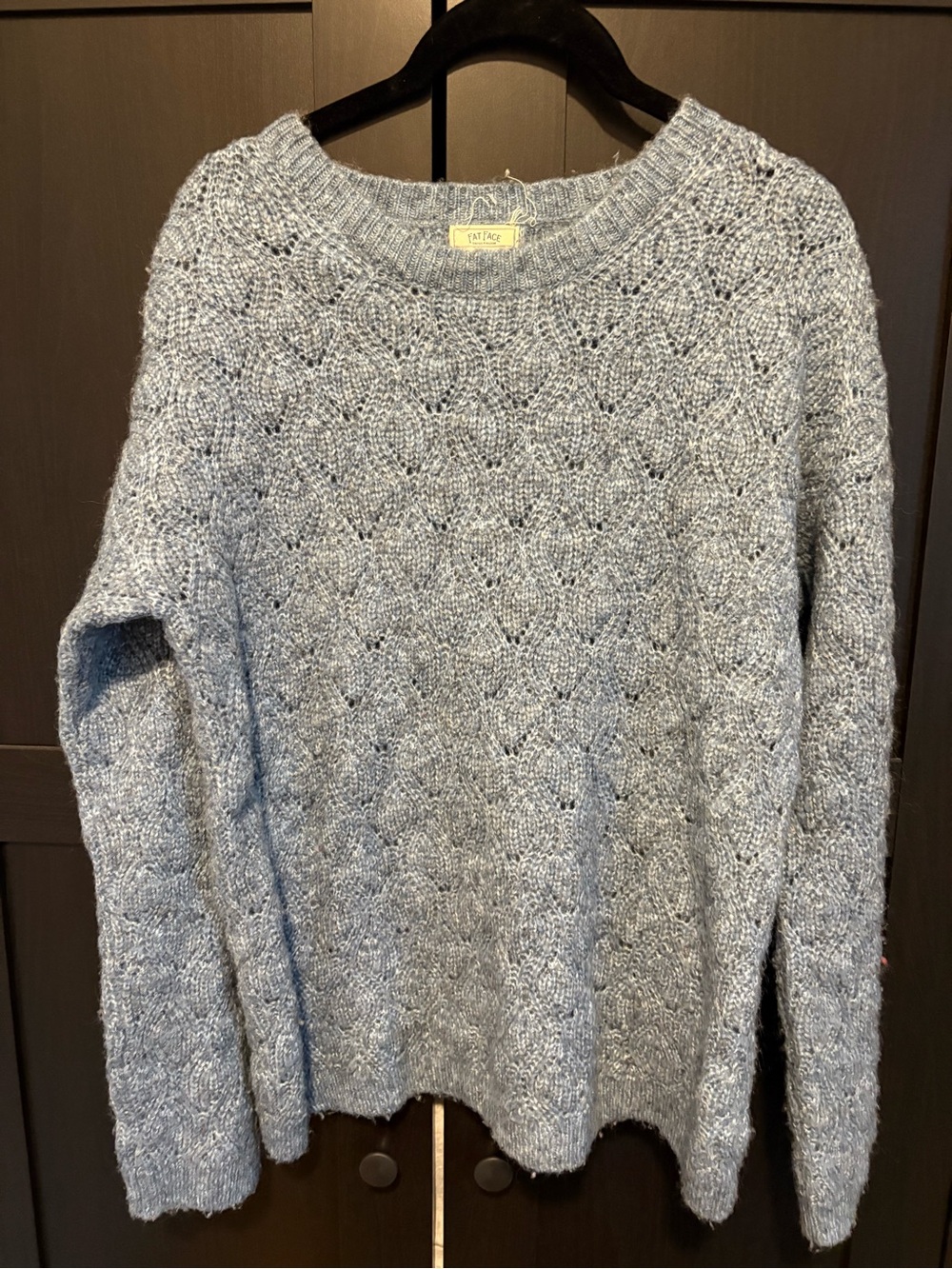 *2 for $15* Fat Face cozy knit sweater, size 8
